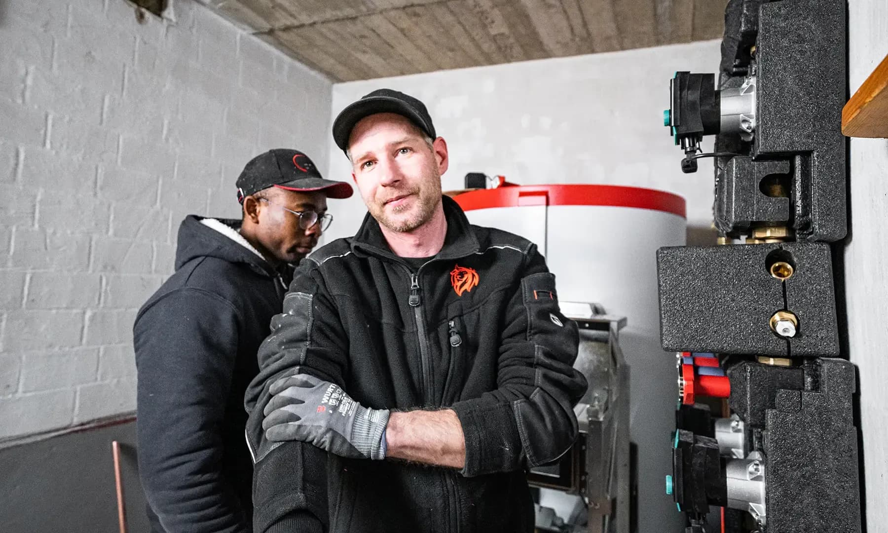 Heizungsinstallation am Rennebergsacker