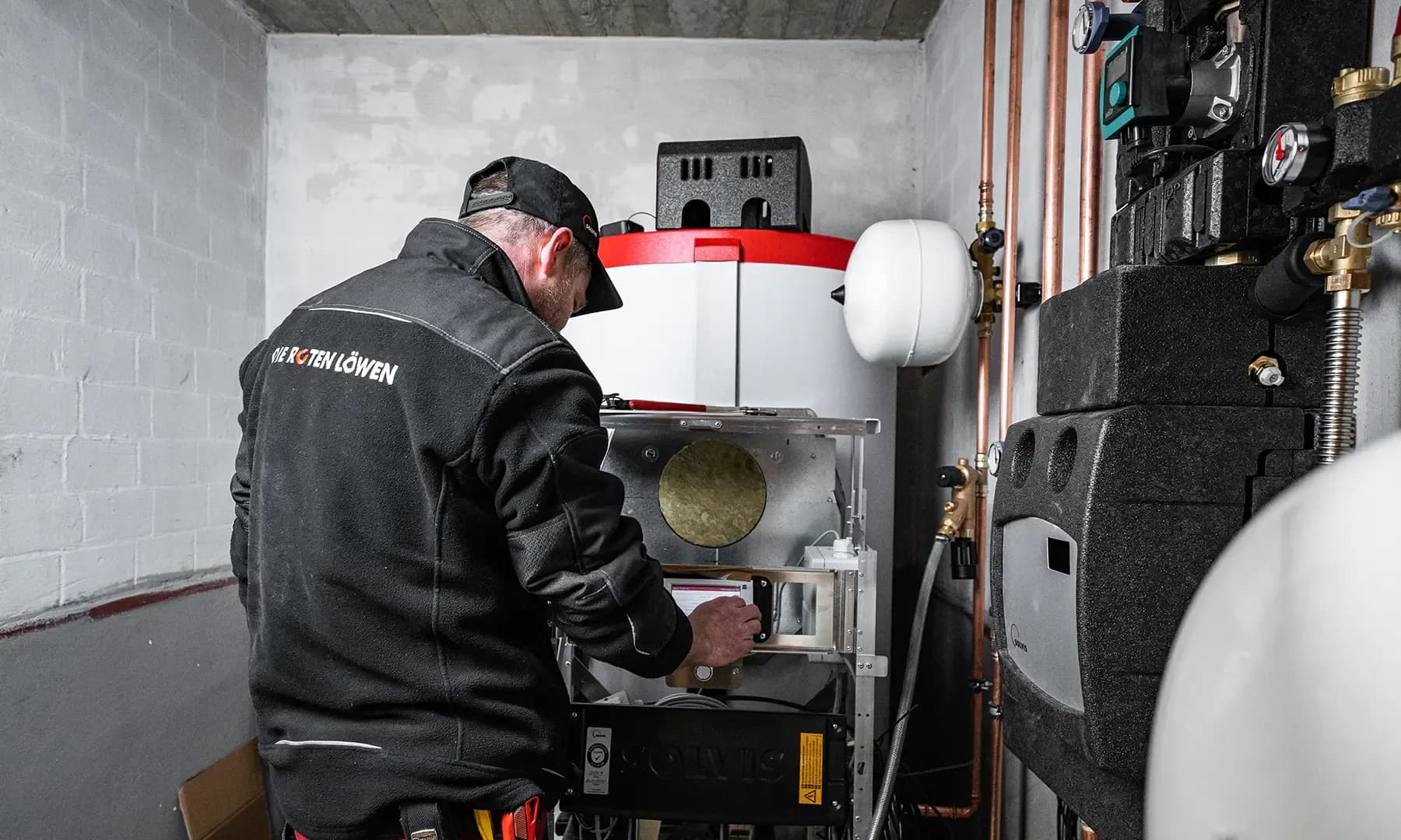 Heizungsinstallation am Rennebergsacker