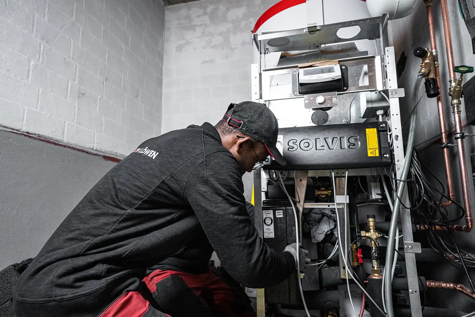 Heizungsinstallation am Rennebergsacker