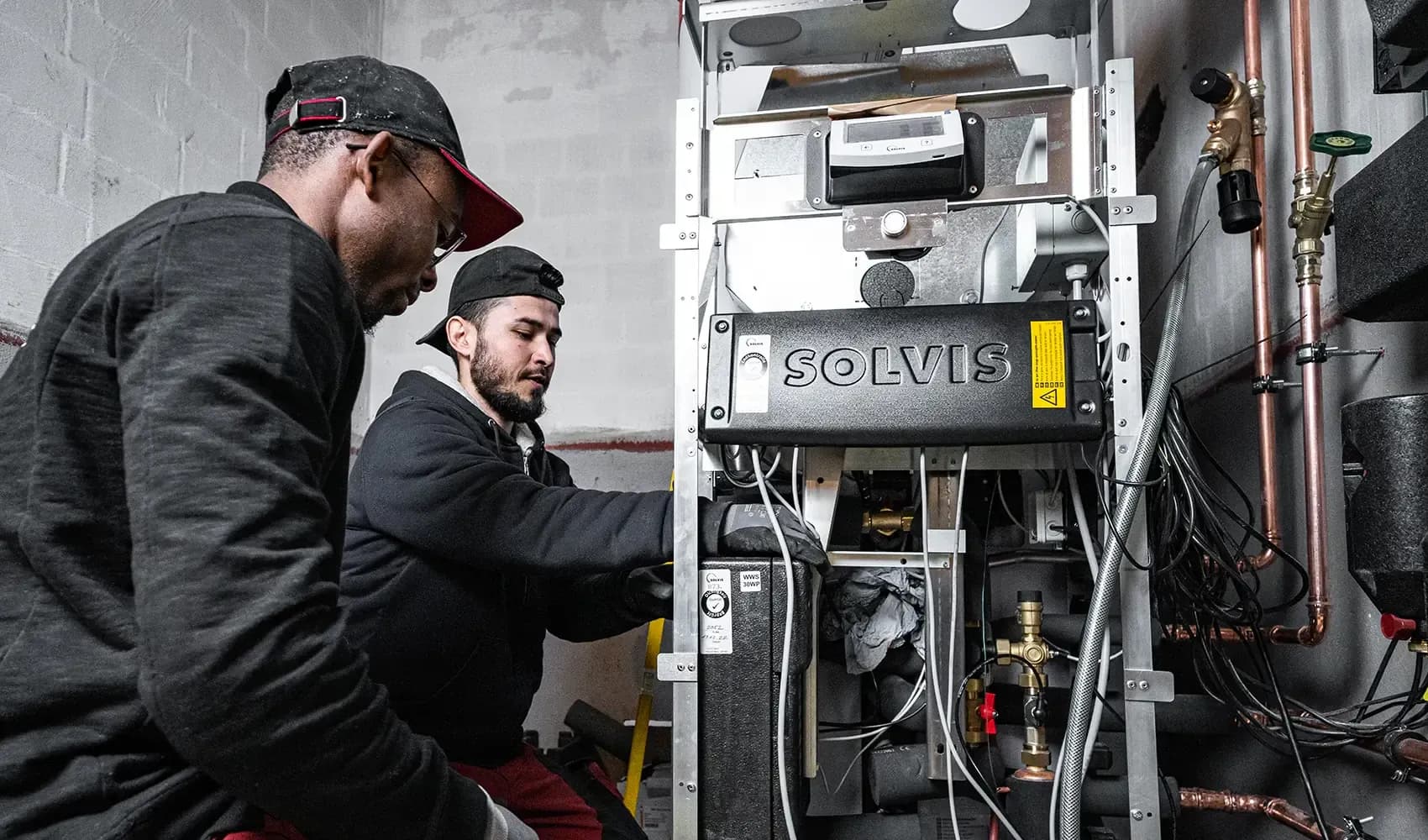 Heizungsinstallation am Rennebergsacker