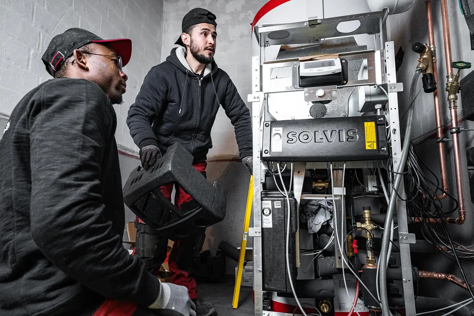 Heizungsinstallation am Rennebergsacker