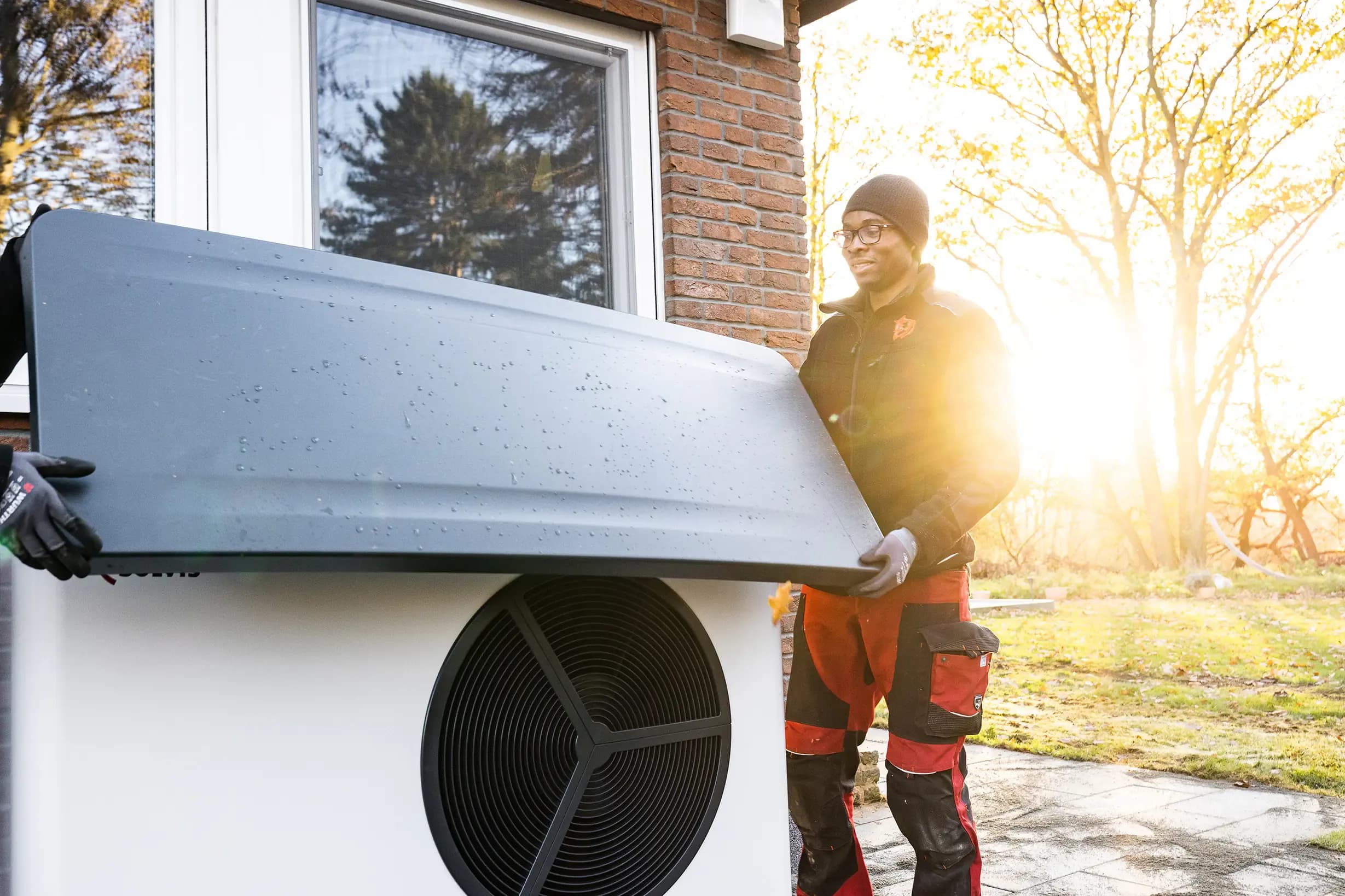 Heizungsinstallation am Heidekamp - Kupferrohr-Anschlüsse im Detail