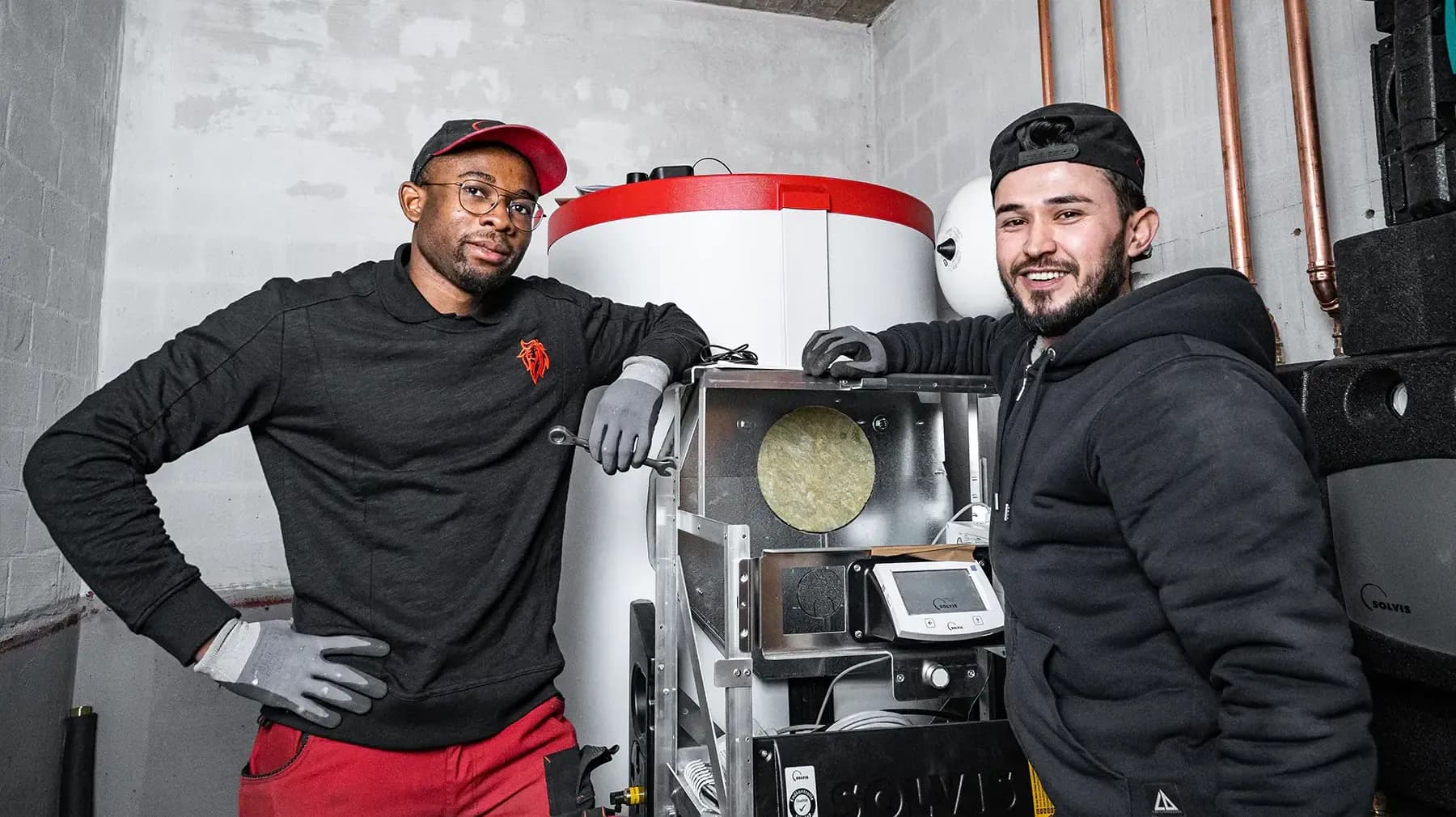 Heizungsinstallation am Rennebergsacker